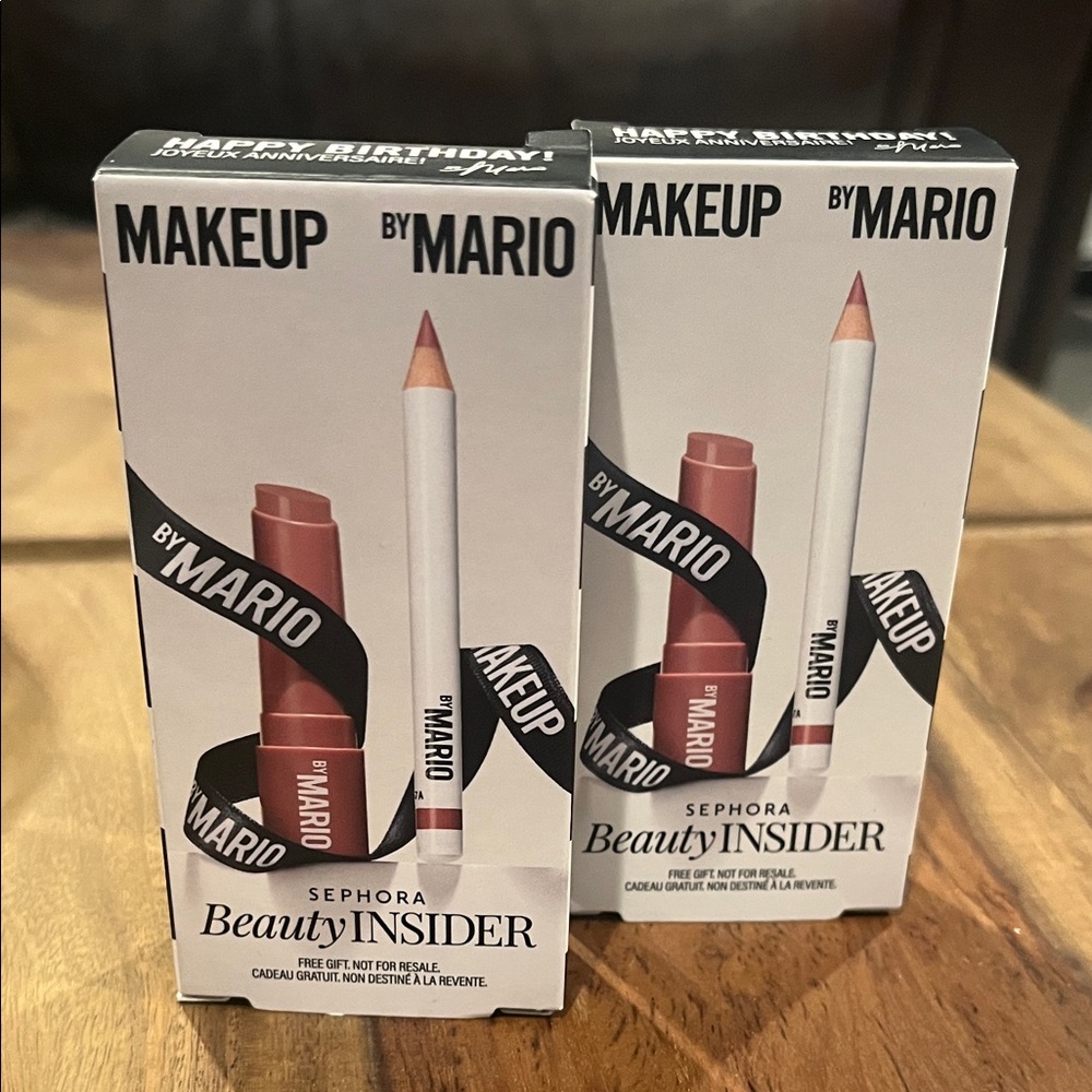 Makeup By Mario Lip & Liner Set — Rich Mauve & Rosewood Glow
